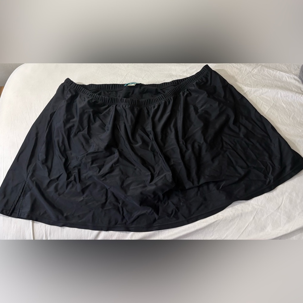 Elegant Black Women's Swim Skirt